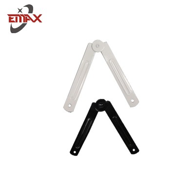 Customized Powder Coating 90 Degrees Hinges for Cabinet Door & Window Connection Furniture Hardware Accessories